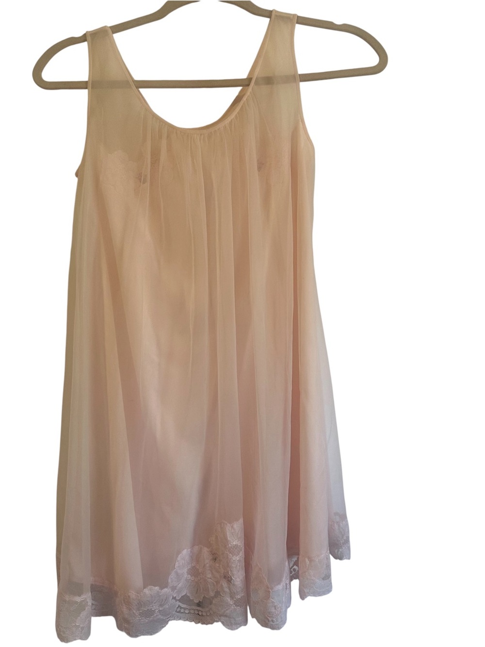 Vintage shadowlite 60’s baby doll nightgown women’s petite small